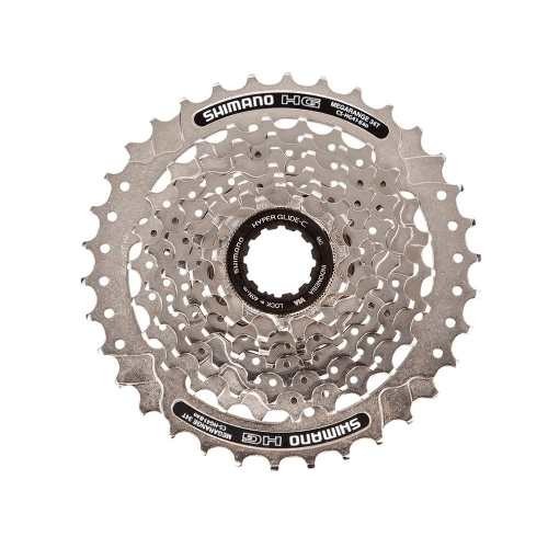CASSETE 8V SHIMANO ACERA CS-HG41 11/34D - MEGARANGE - PRATA