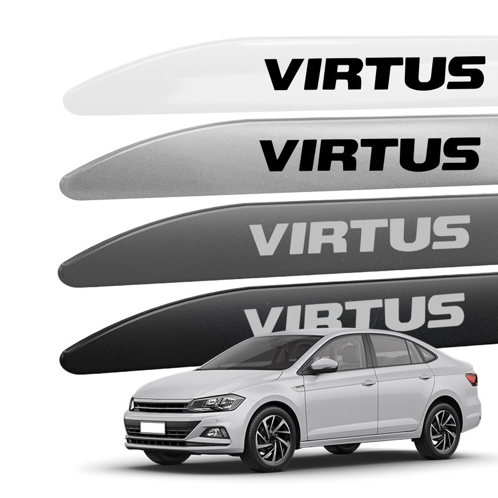 Friso Lateral Virtus 2018 a 2024 Ponta Facao Cor Original e com Grafia - Modelo Universal Compatível