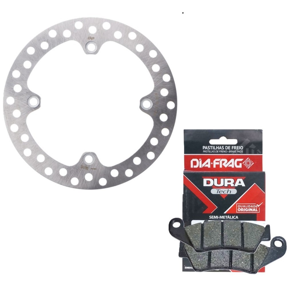 Disco de Freio Dianteiro Xre 300 Com Abs 2019-2023 + Pastilhas Diafrag em Oferta na Shopee