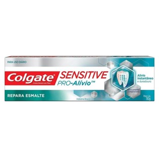 Creme Dental Colgate Sensitive Pro Alivio Repara Esmalte 110g em Oferta na Shopee