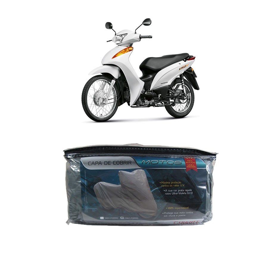 Capa para cobrir HONDA Biz 125 KS/KS IN/KS Mix Injection com forro P(201)