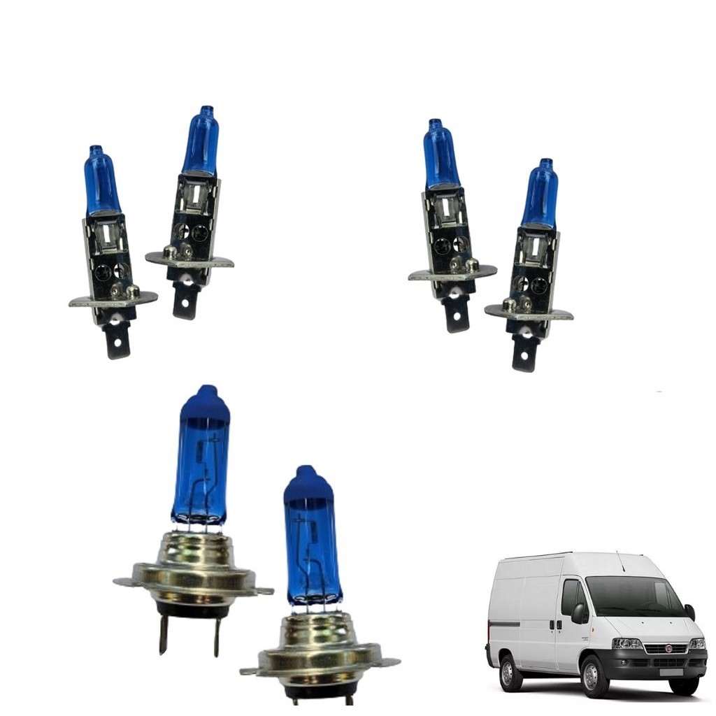 Kit Lampadas Ducato 2005 2006 2007 2008 Á 2016 Super Branca