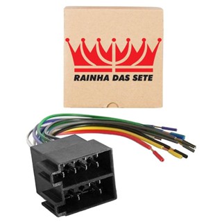 Chicote de Som Radio 16 Vias Universal 2.8mm 13 Fios em Oferta na Shopee