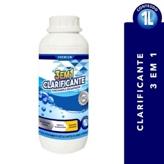 Clareador De Piscina 3 Em 1 ÁGua Cristalina Em Minutos 1 Lt em Oferta na Shopee