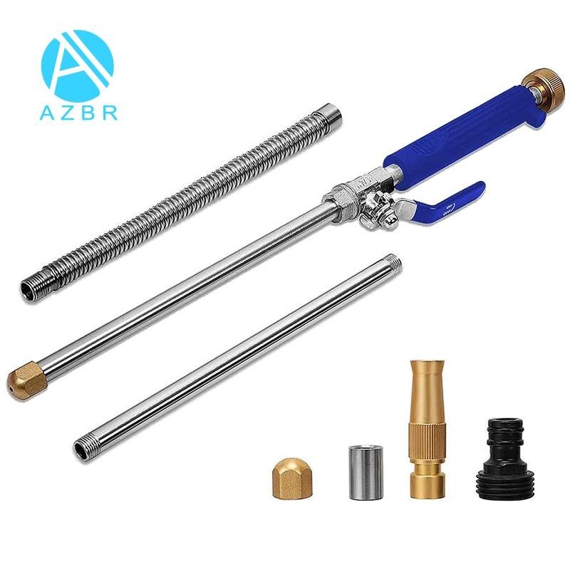 Varinha De Alta Pressão , Pulverizador De Limpeza Com Água , Bocal De Mangueira De Jato Hidro Para Pátio De Calha Pet