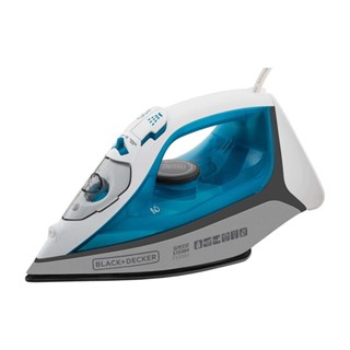 Ferro de Passar a Vapor Black + Decker, 2000W, Azul com Branco - FX3060 220V em Oferta na Shopee