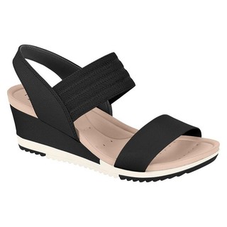 Sandália Feminina Modare Ultraconforto Salto Anabela com Elastico ORIGINAL - 7123.107