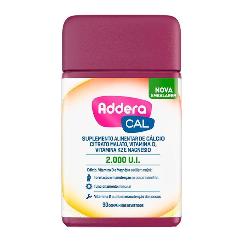 ADDERA CAL 2000UI COM 90 COMPRIMIDOS em Oferta na Shopee