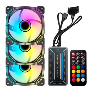 Kit Ventoinha Acegeek Prime, 3x120mm, ARGB, Preto, AG-PRIME3X1-BK em Oferta na Shopee