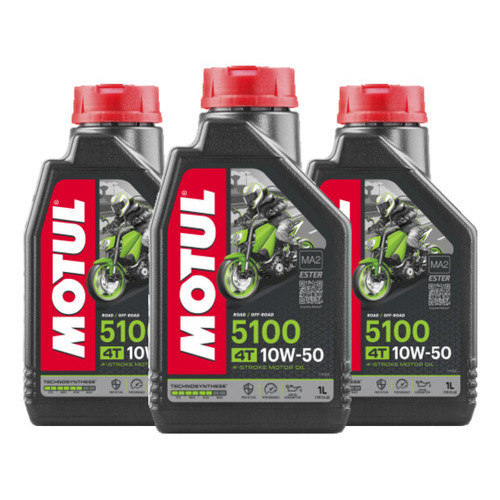 KIT MOTUL 5100 10W-50 3 LITROS em Oferta na Shopee