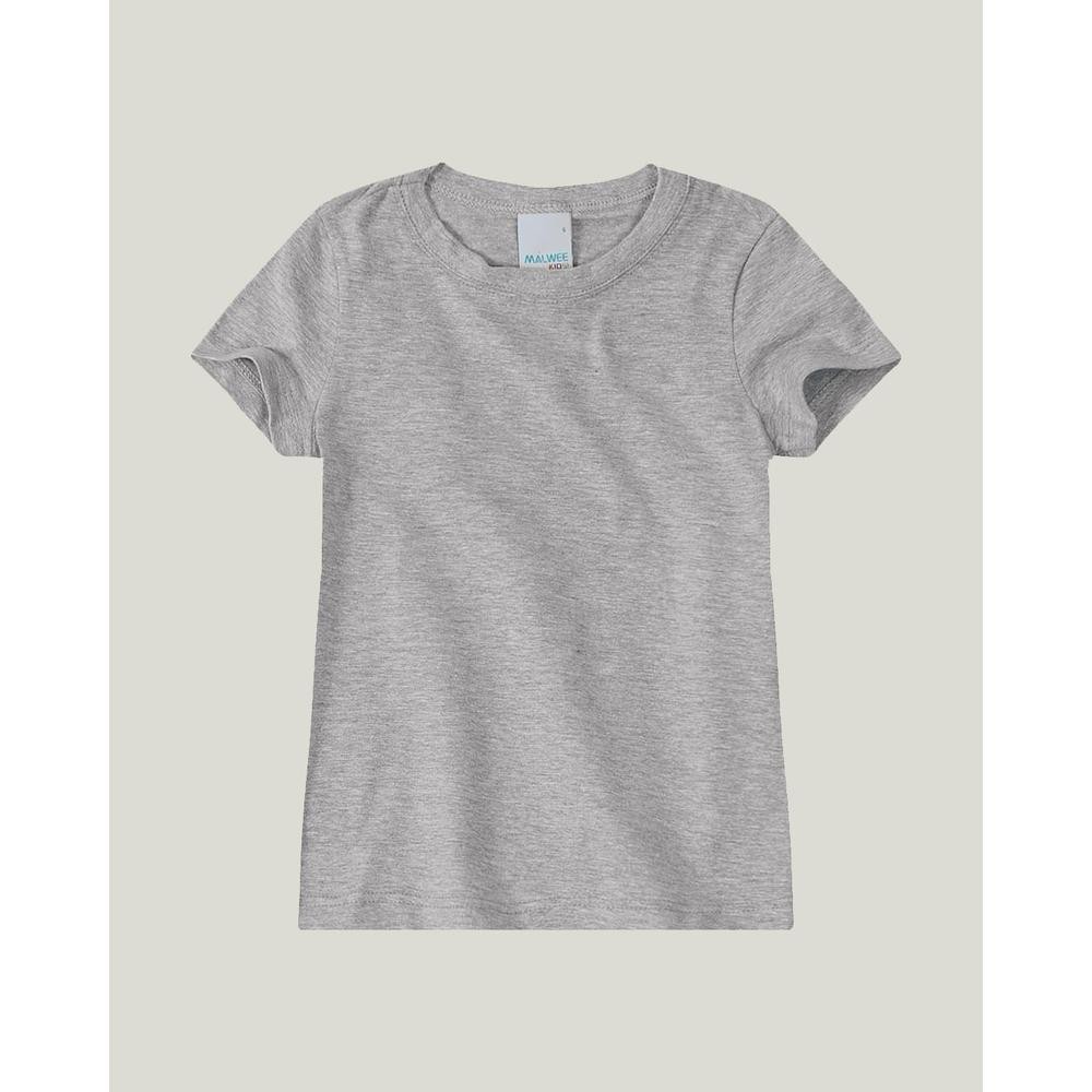 Blusa Infantil Menina Decote Redondo Em Algodão Malwee Kids