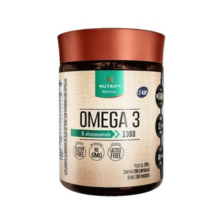 Nutrify - Ômega 3 200 Caps - Qualidade e Alta Potência - Equilíbrio Mental e Cardíaco em Oferta na Shopee