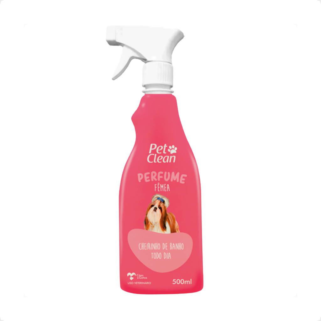 Perfume Fêmea Pet Clean - 500ml - Pets