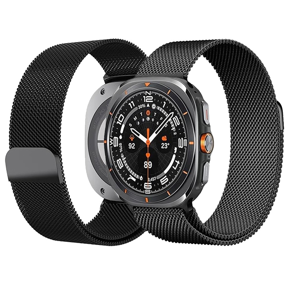 Pulseira de Aços Inoxidáveis para Samsung Galaxy Watch Ultra 47mm em Oferta na Shopee