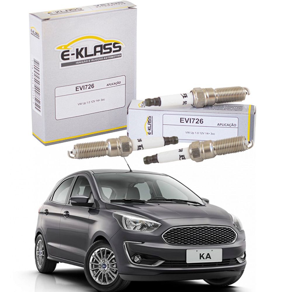 Jogo De Vela Ford Ka 1.0 3cc 2014/2021 - 78849 - EVI726