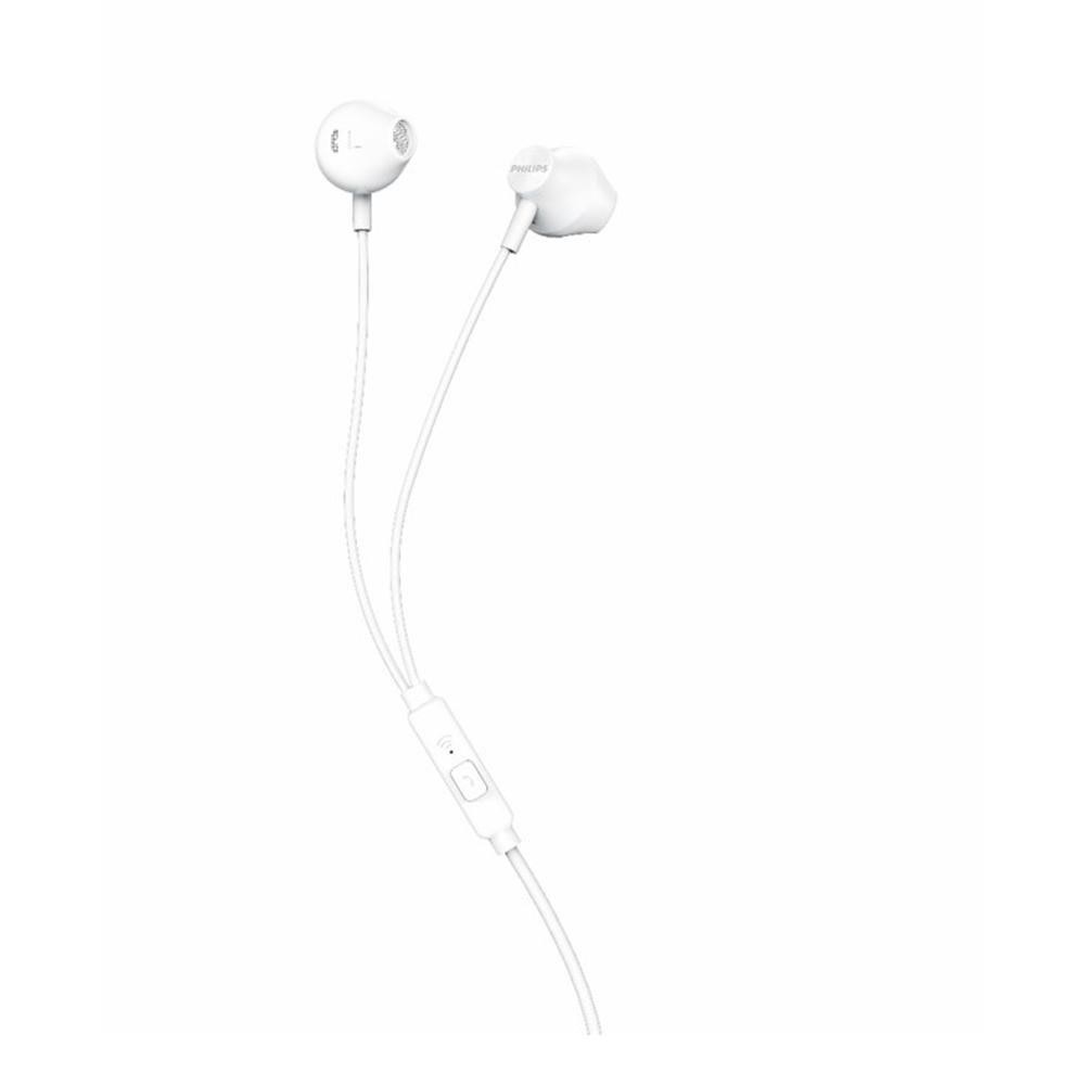 Fone De Ouvido Philips Com Microfone Taue101wt Branco