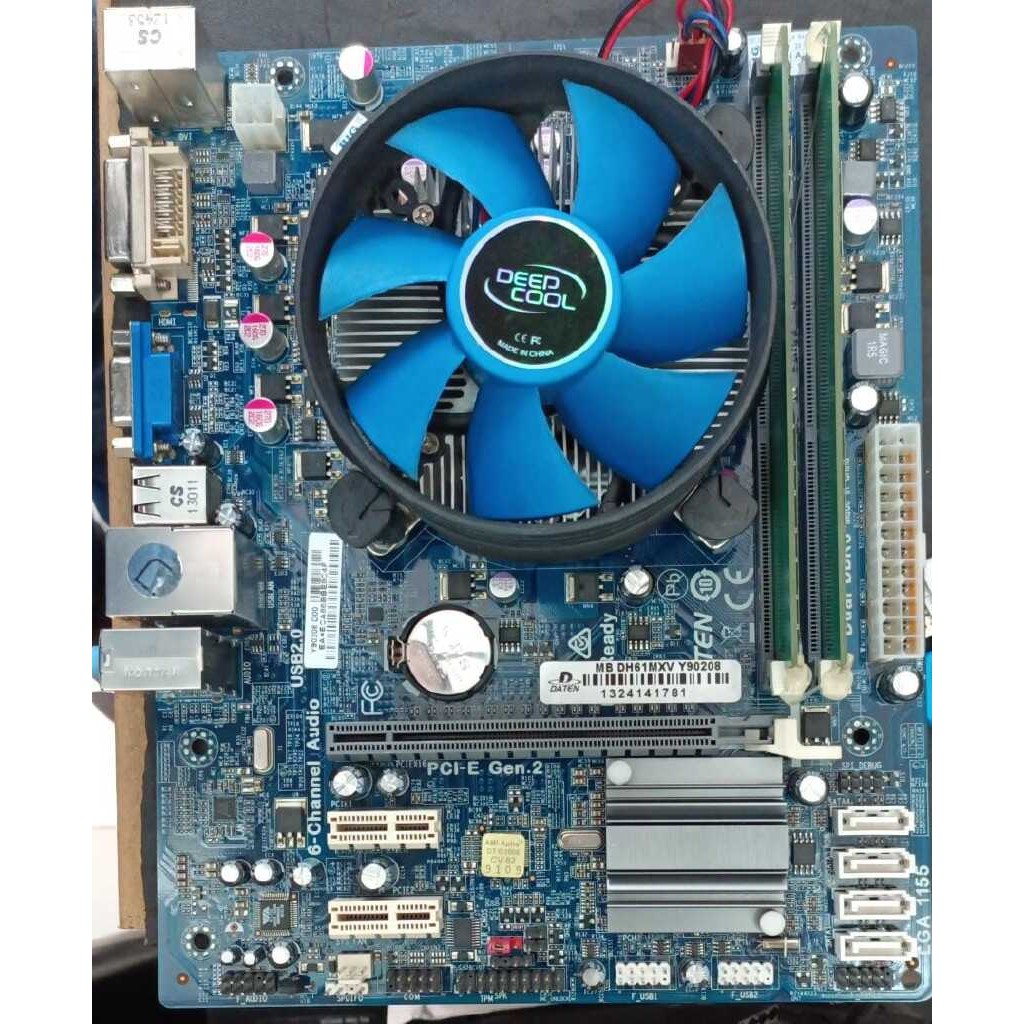 Kit Placa mãe 1155 Pentium G2xxx/4gb/Ddr3