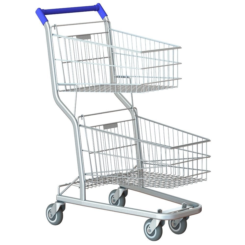 Carrinho Amapá Duplocar, Super Premium, 90L - Home & Living