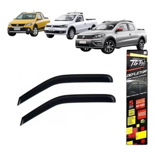 Calha de Chuva Gol e Saveiro G5 G6 G7 G8 2009 a 2026 2P TG Poli Defletor Protetor Janelas Fumê em Oferta na Shopee