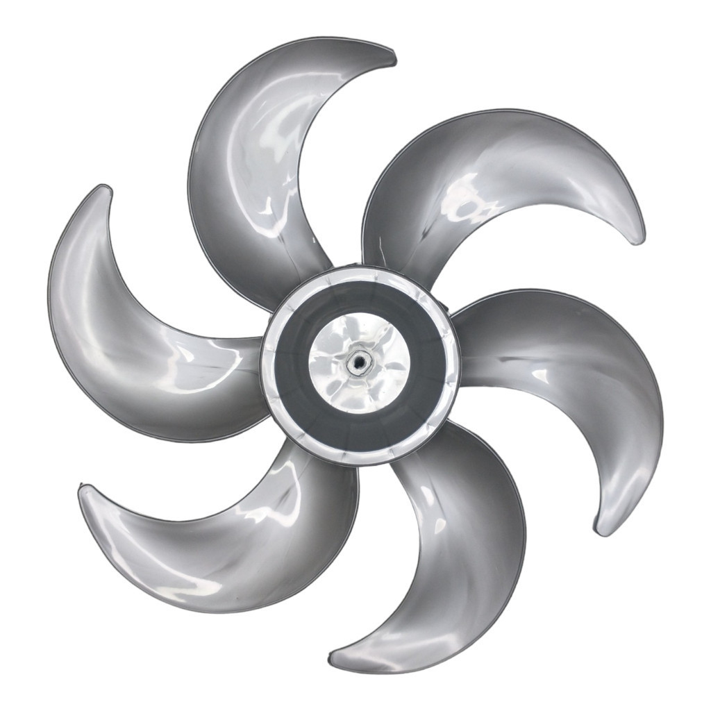 Hélice Ventilador Arno 40cm 6 Pás Prata Turbo Silêncio Maxx