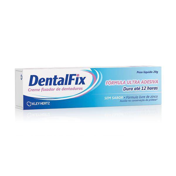 Fixador Dentalfix Creme Sem Sabor 20g em Oferta na Shopee