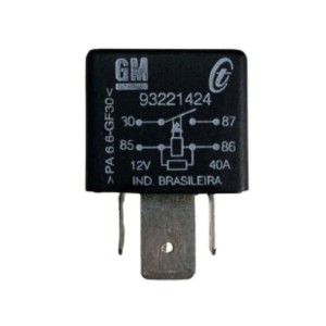 RELE AUXILIAR 12V 40A VECTRA GM 93221424 ORIGINAL ASTRA 93221424 GM