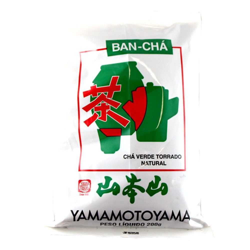 Banchá Chá Verde Torrado Natural Yamamotoyama 200g em Oferta na Shopee