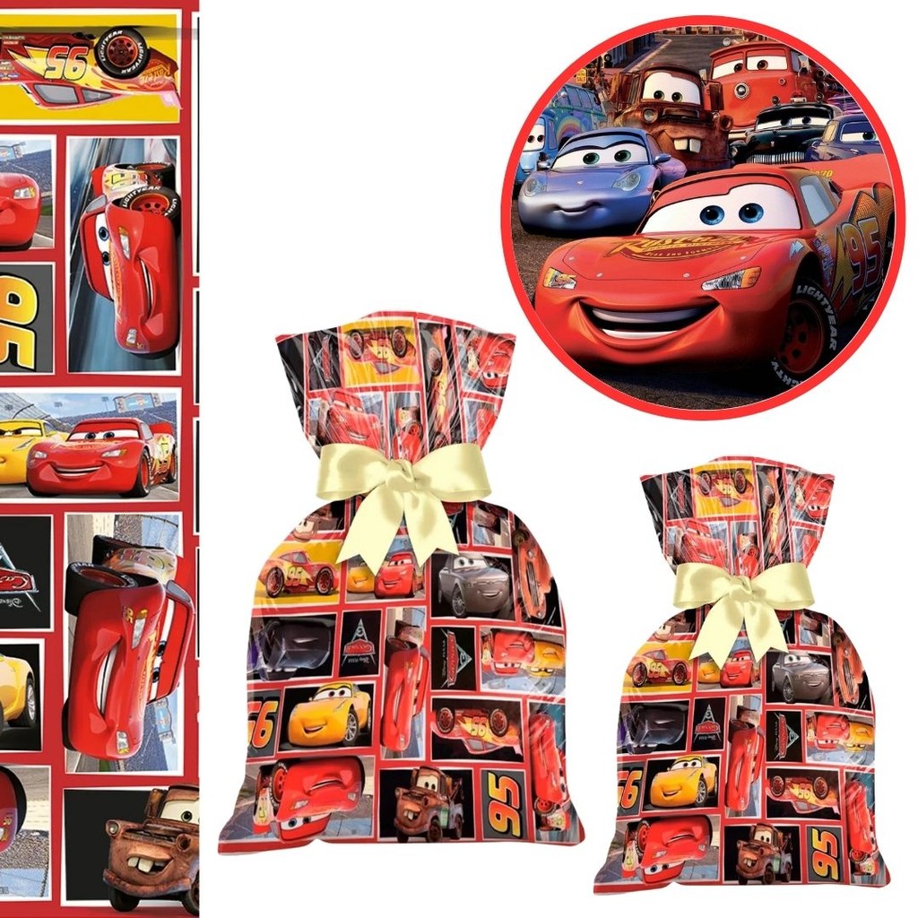 40 SACOLINHA CARROS 3 SURPRESA  20x29 CROMUS - Stationery