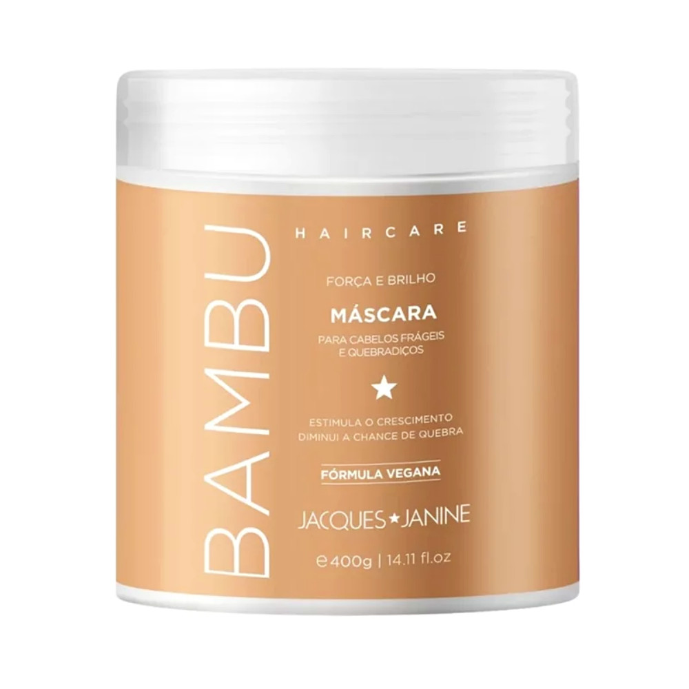 Máscara Condicionadora Bambu 400g Jacques Janine