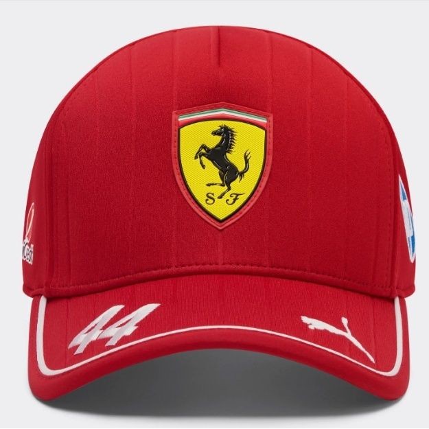 Boné de beisebol F1 Ferrari Fleet Outdoor Racing Comemorativo Sunshade Cap Ventilador de carro Chapéu de sol