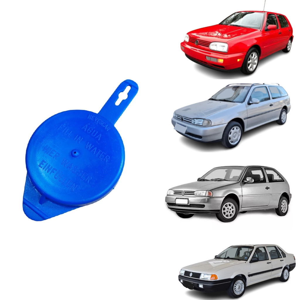 TAMPA RESERVATÓRIO LIMPADOR PARA BRISA GOL PARATI GOLF SANTANA POINTER PASSAT VR6 VARIANT 1995 1996 1997 1998 1999