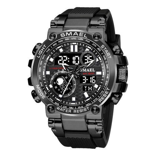 Relógio Esportivo Smael Multifuncional Com Mostrador Digital