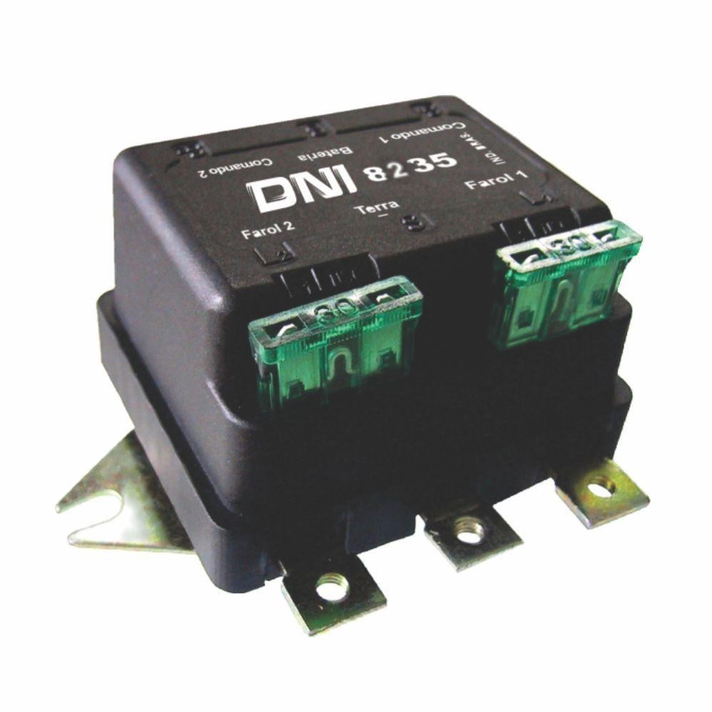 Relé Duplo de Faróis Universal - DNI 8235