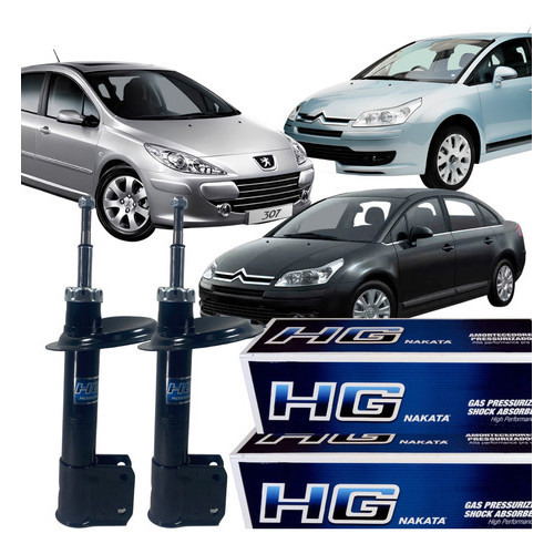 Kit Amortecedor Dianteiro C4 Pallas Hatch Peugeot 307