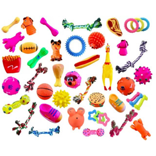 Kit Brinquedos Pet Atacado 20 unidades Mordedores Pet Shop Cães Cachorro Pequeno porte e filhotes em Oferta na Shopee