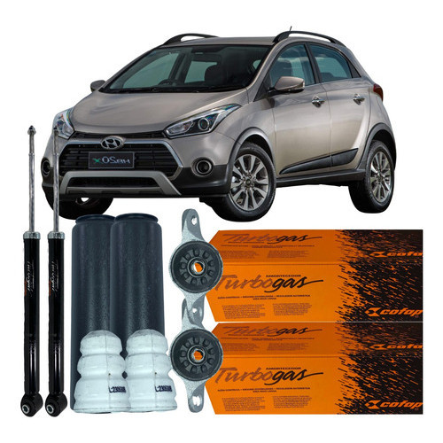 Kit Amortecedor Traseiro Batente Hb20x 2013 À 2019 em Oferta na Shopee