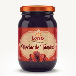 Néctar De Tâmaras Calda 350g Lotus - Mel Vegano -zero Açucar em Oferta na Shopee