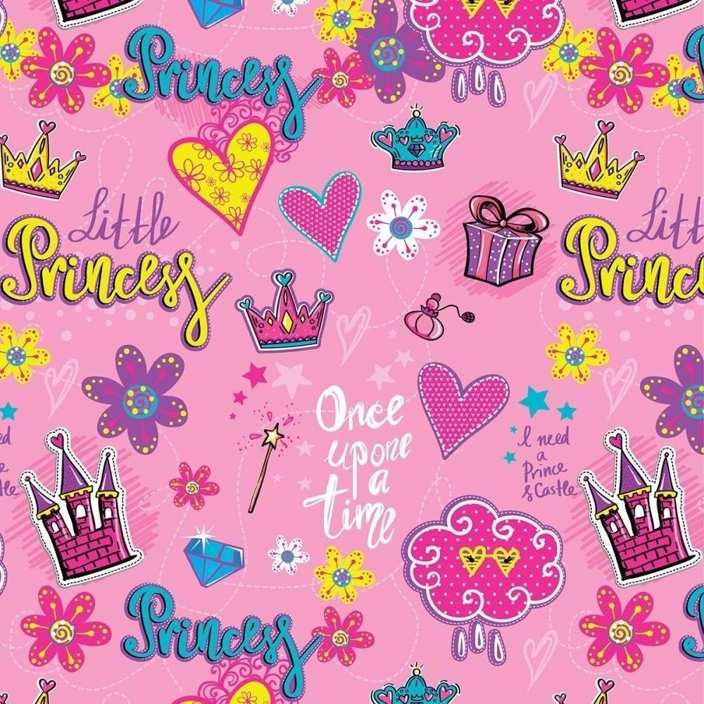 Papel Presente Bobina Couche 60CM. MOD.141 Little Princess BO-100MTS