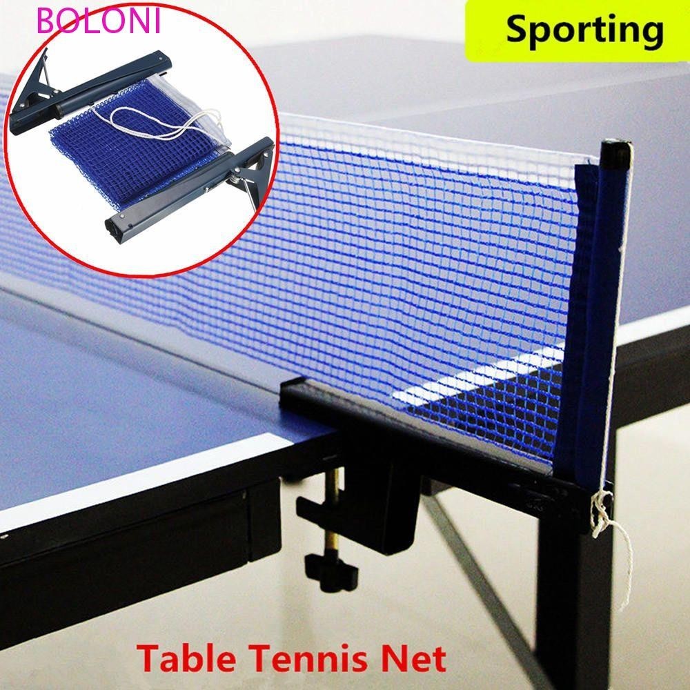 BOLONI Tênis De Mesa Rede Dobrável Para Esportes Ao Ar Livre Suprimentos Esportivos Entretenimento Pong Clamp Games Grid