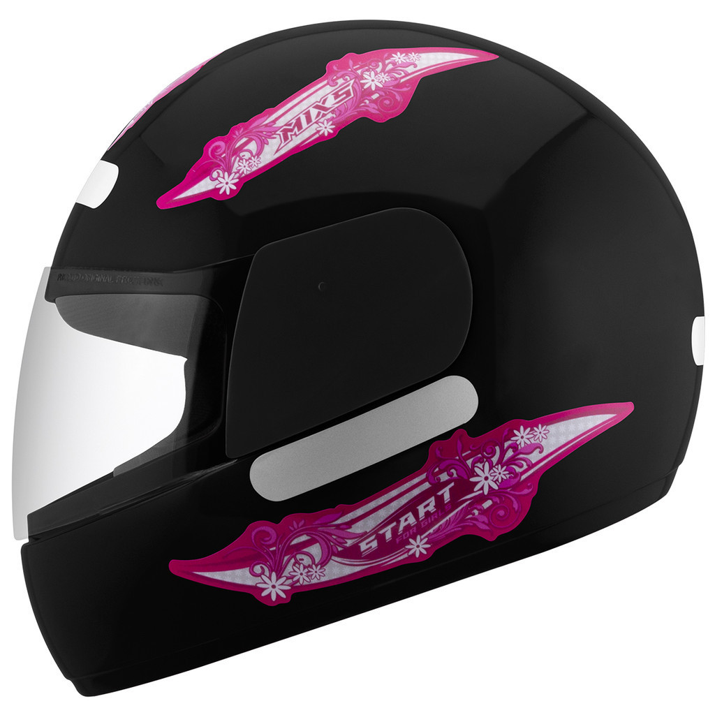 Capacete Fechado Mixs Start Integral New Liberty Masculino Feminino Todos Tamanhos 56 58 60 Pro Tork · foto 2