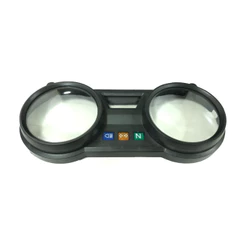 Capa Visor Superior Velocímetro Cbx Strada 200 1993 a 2003 Cbx 150 Aero 1988 a 1993