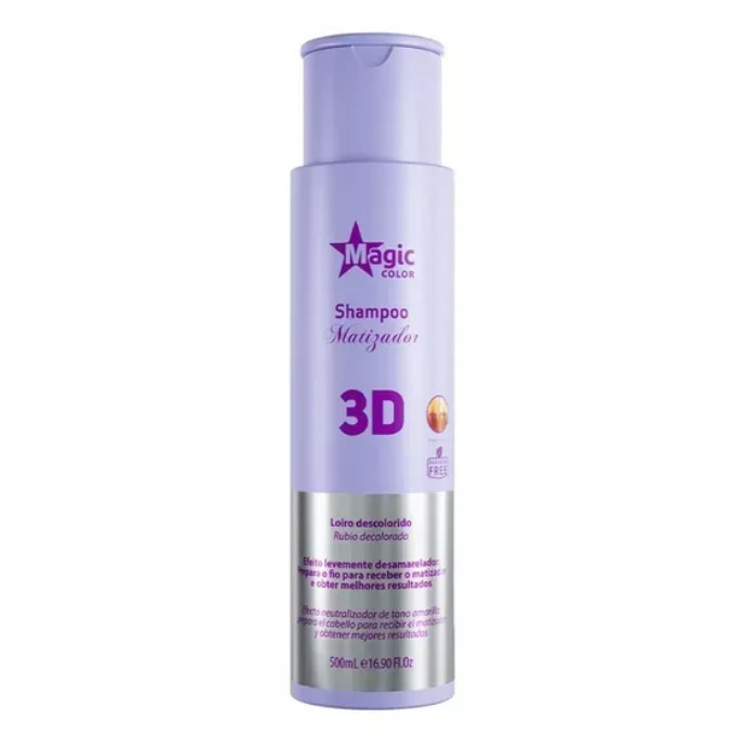 Magic Color Shampoo Matizador 3D - 500ml