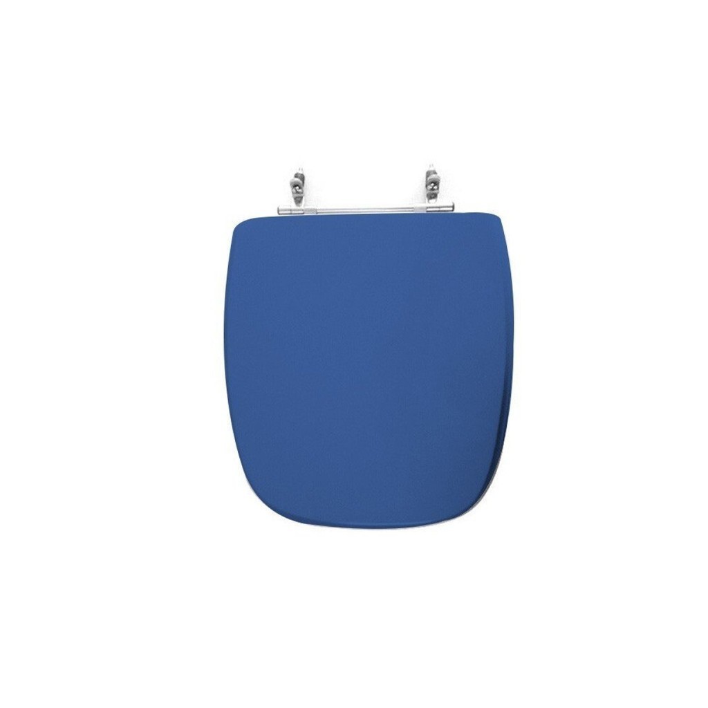 Assento Sanitário Poliéster para Louça Sedile Fit/versato (celite) Aço Azul Mineral