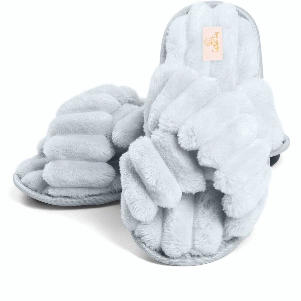 Pantufa Chinelo de Quarto Aurora Premium Cotton Day - Chinelo Leve & Macio