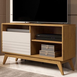 Rack para TV Até 42 Polegadas Fenix Wood 1 Porta 1 Prateleira em Oferta na Shopee