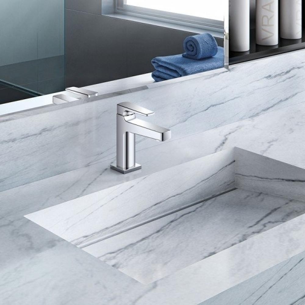 Detalhes do Torneira Para Lavatório De Mesa Lift Bica Baixa Cromada Docol