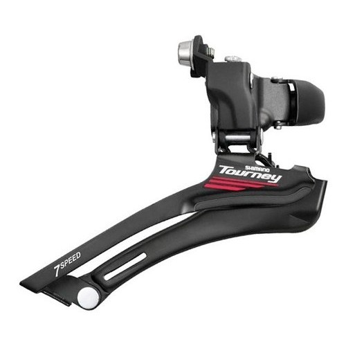 CÂMBIO DIANTEIRO SHIMANO TOURNEY FD-A070 2X7V - ABRAÇADEIRA ALTA - COROA MAIOR 50D em Oferta na Shopee