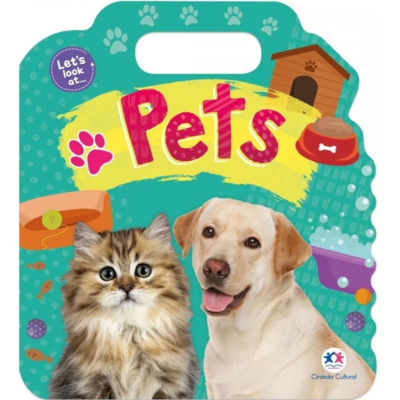 Cartonado com Alça - Lendo Por Aí - Em Inglês - Pets