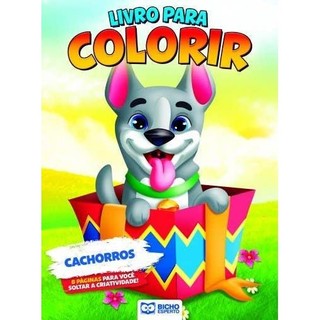 Livro Para Colorir Pet Friends - Cachorros em Oferta na Shopee