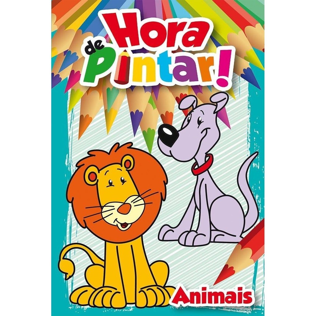 Hora de Pintar - Animais em Oferta na Shopee